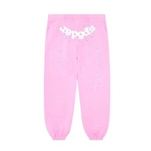 Sp5der OG Web Pink Sweatpants